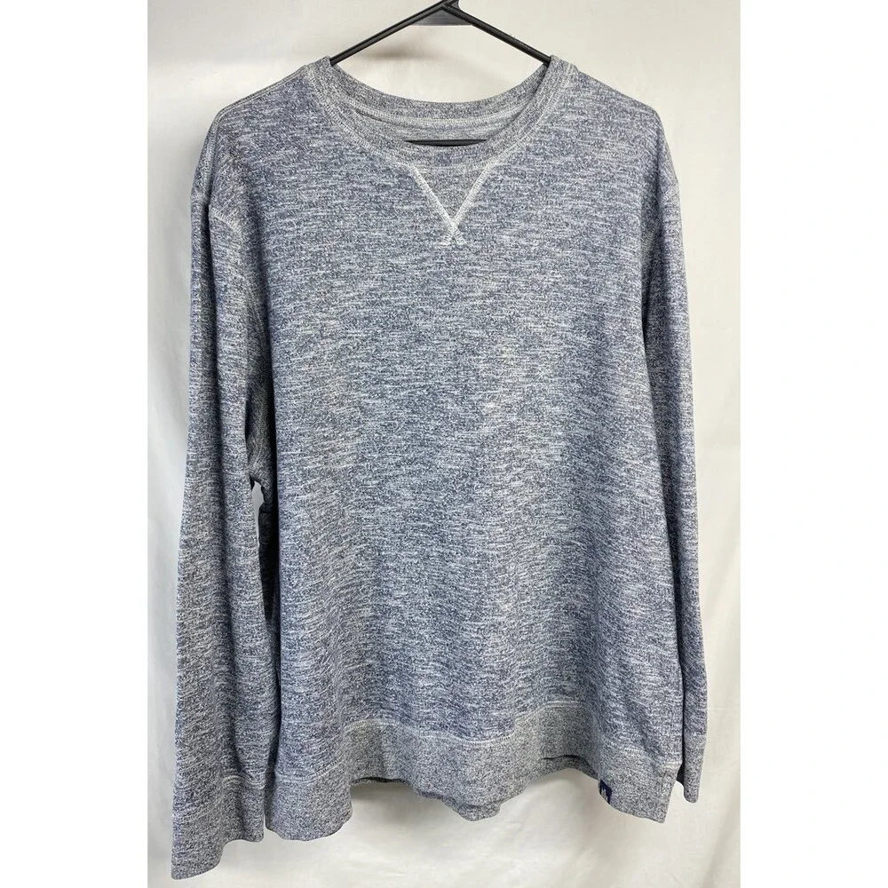 The North Face Men’s Size XL Heather Blue Long Sleeve Crew Neck Sweatshirt
